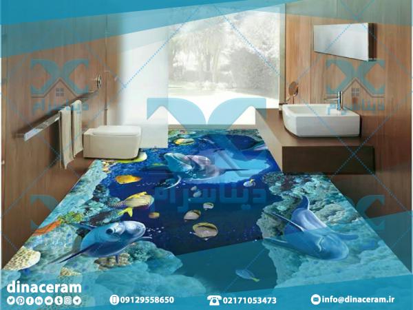 خرید اینترنتی کاشی و سرامیک سه بعدی طرح دار