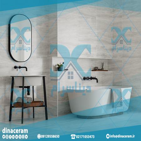 لیست انواع کاشی و سرامیک مناسب حمام و دستشویی