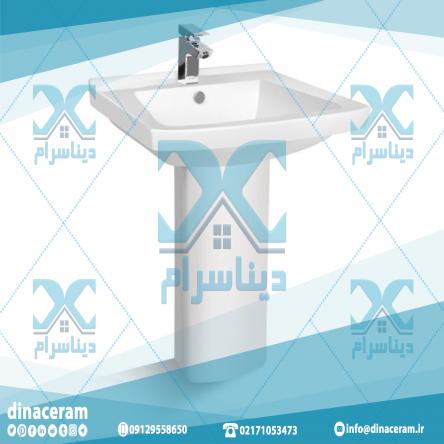 فروش روشویی پایه دار چینی مروارید