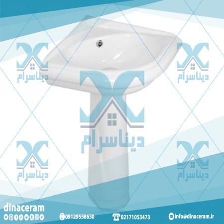 سایزبندی انواع روشویی پایه دار