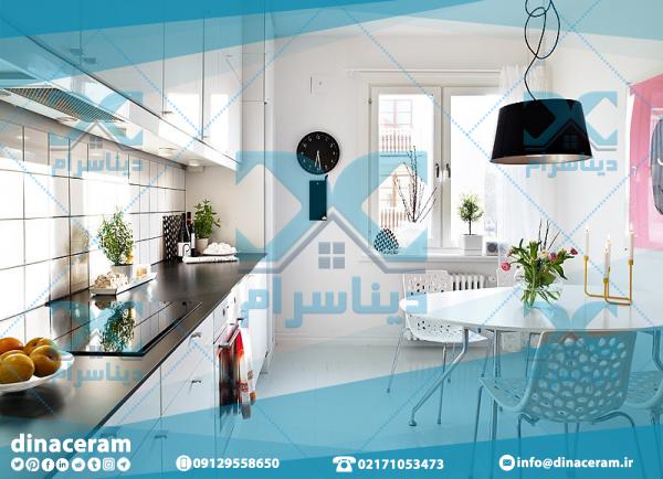 خرید سرامیک آشپزخانه سفید یزد