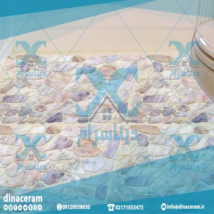 فروش سرامیک کف توالت دستشویی سه بعدی