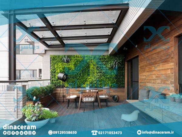 سرامیک کف بالکن با طرح های جدید