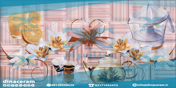 انواع کاشی دیواری جدید دست ساز