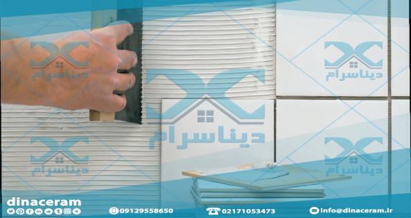 مناسب ترین چسب کاشی دیوار گچی