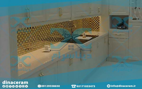 پخش سرامیک آشپزخانه طلایی