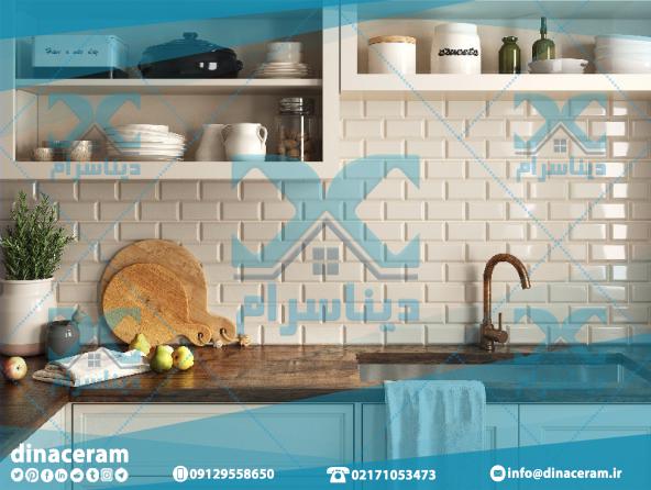 معرفی انواع کاشی آشپزخانه چسبی