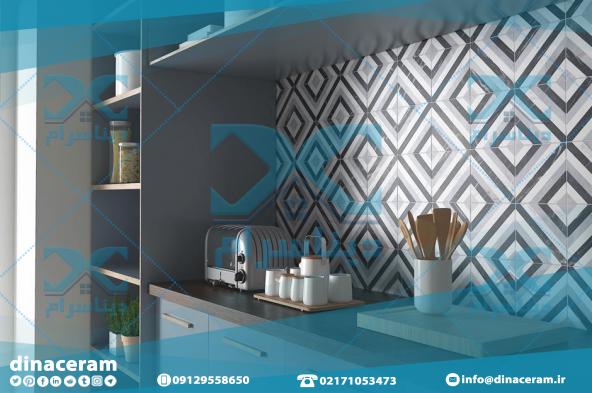 دانستنی هایی درباره کاشی بین کابینتی طوسی