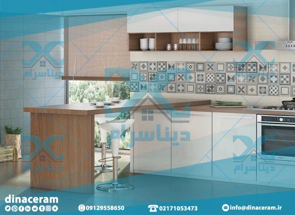 توزیع سرامیک آشپزخانه طرح سنگ