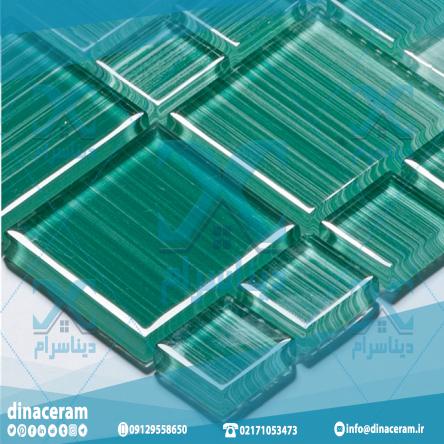 پخش کاشی فیروزه ای ساده